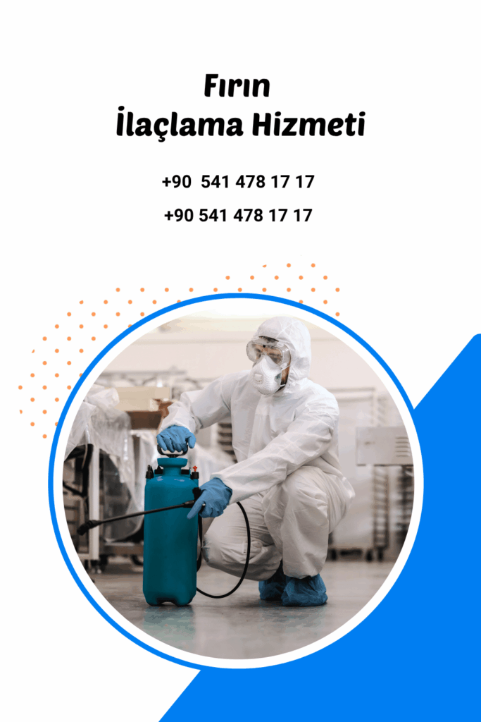 antalya fırın ilaçlama hizmeti